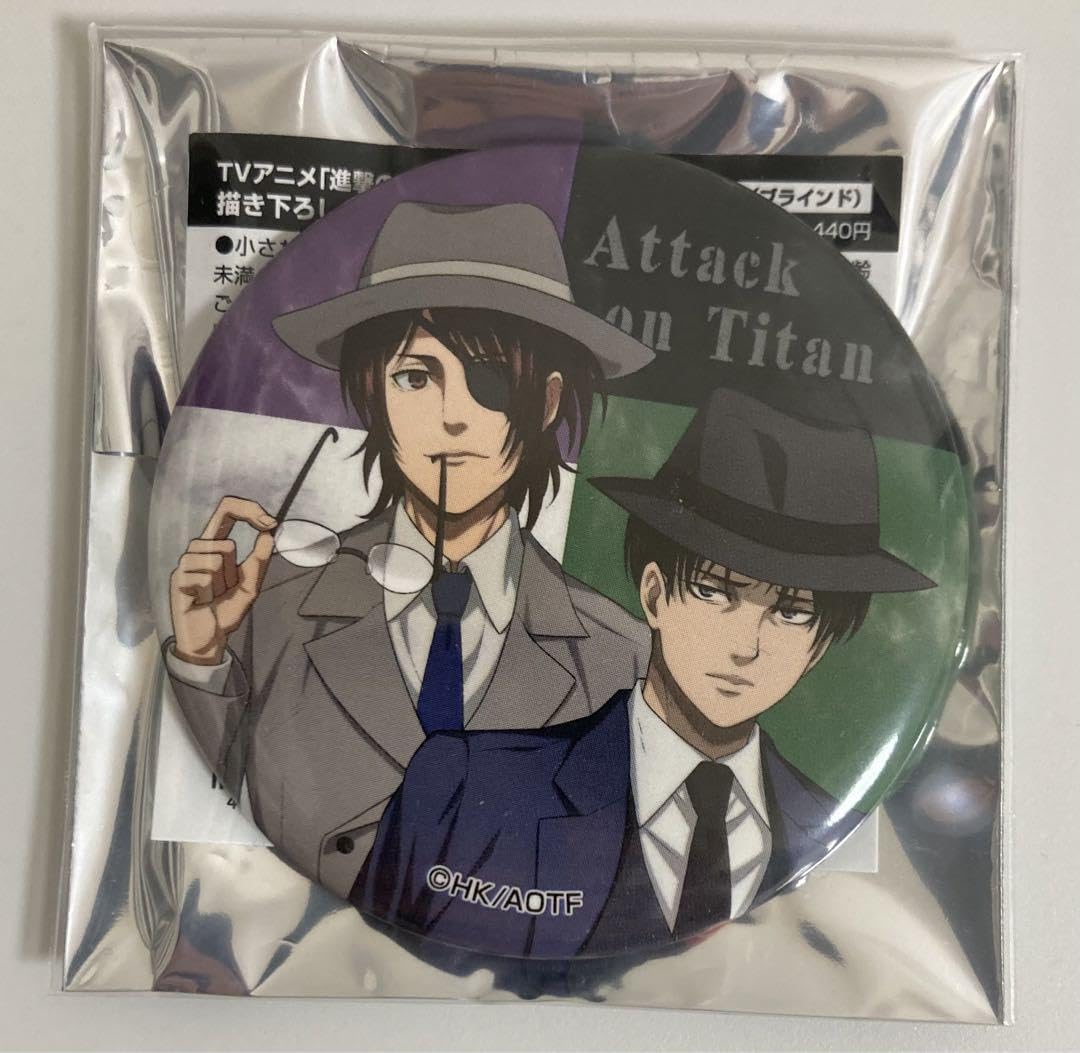 Amazon.co.jp: 進撃巨人 ドンキ ドン・キホーテ リヴァイ＆ハンジ 缶 
