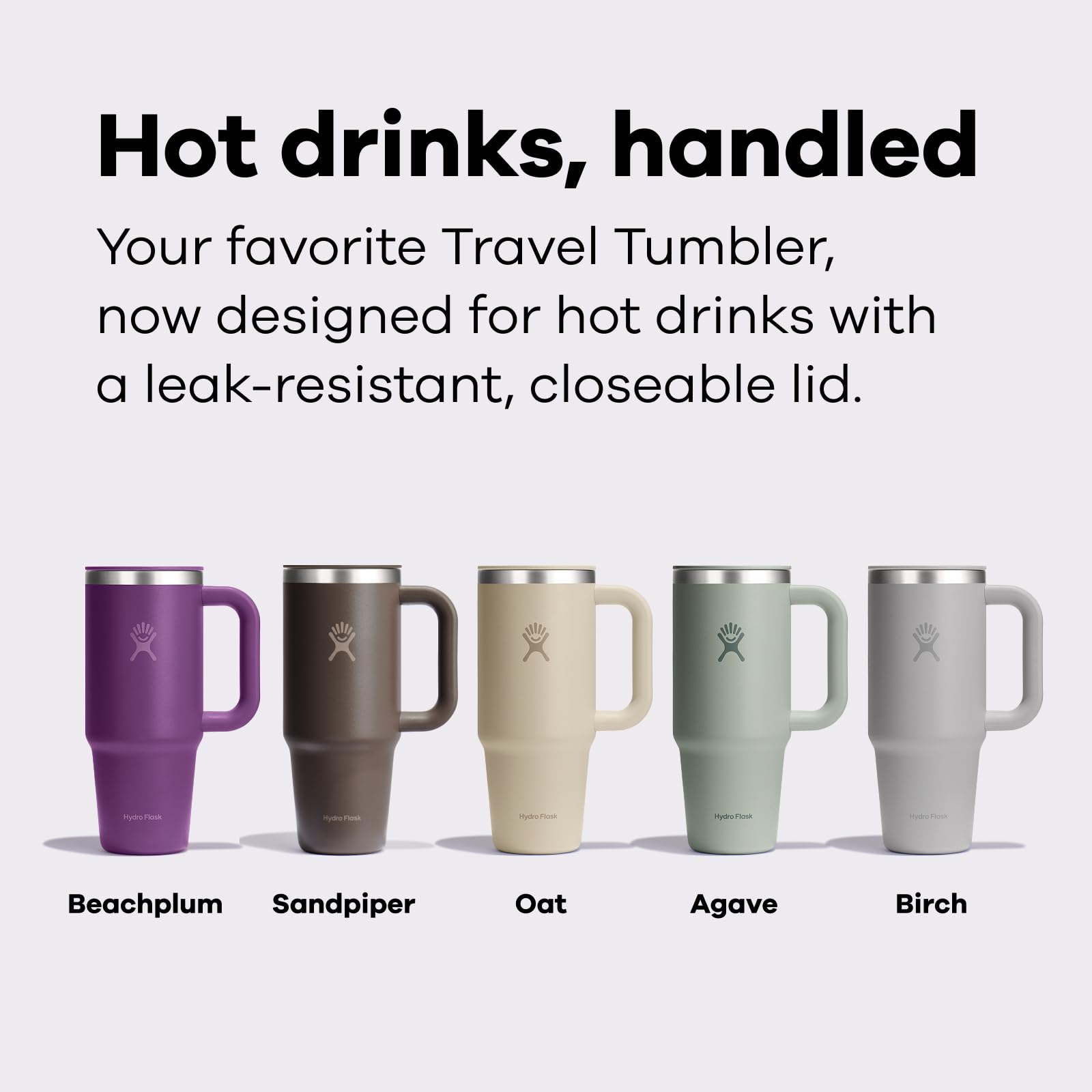 Amazon.com: Hydro Flask Coffee Travel Tumbler Mug  Insulated Stainless  Steel, Leak Resistant Hot & Iced Coffee Cup 24 Oz Agave Green : Baby