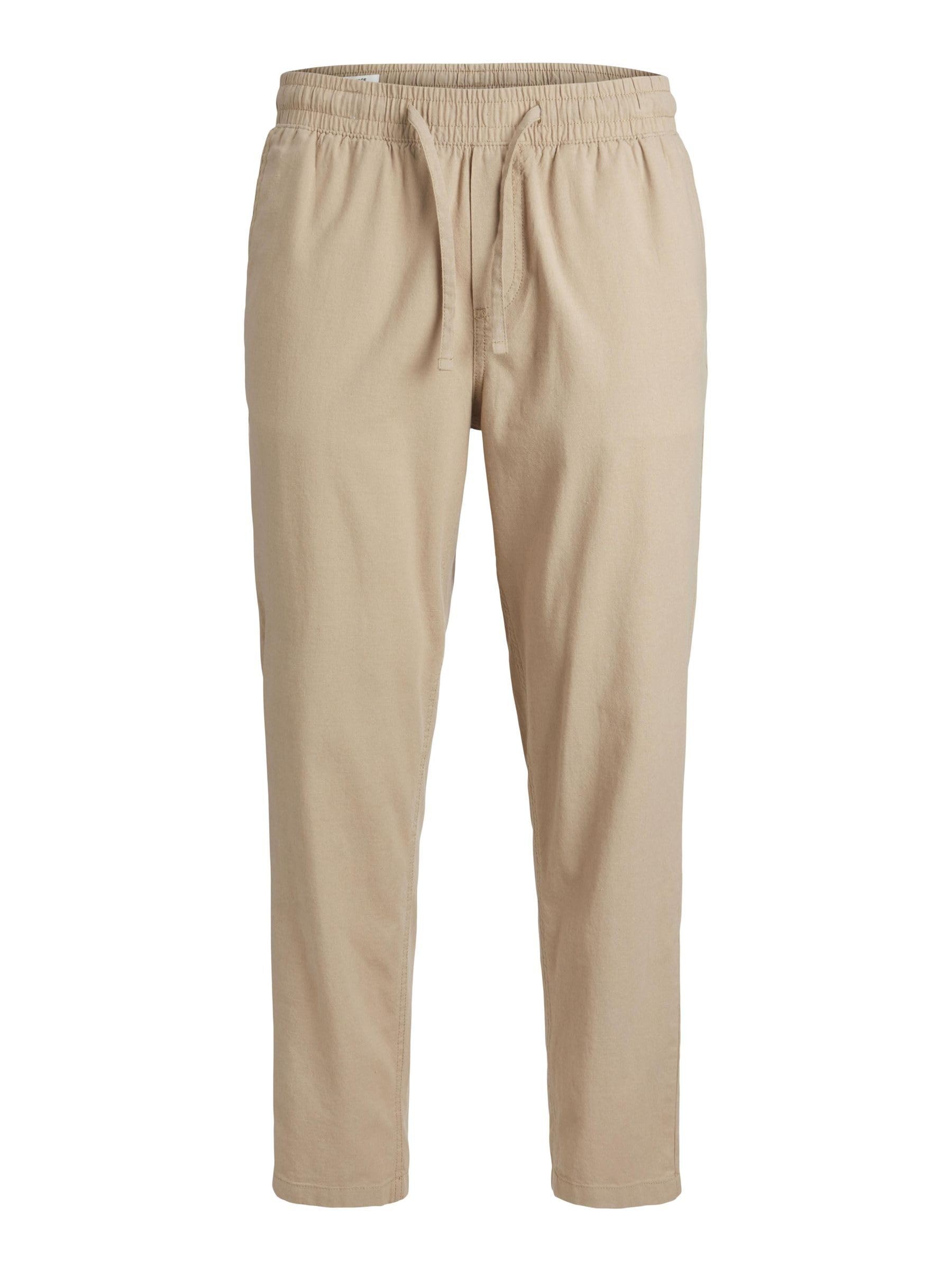 Keten Chino Pantolon Ace Beden, 12229699