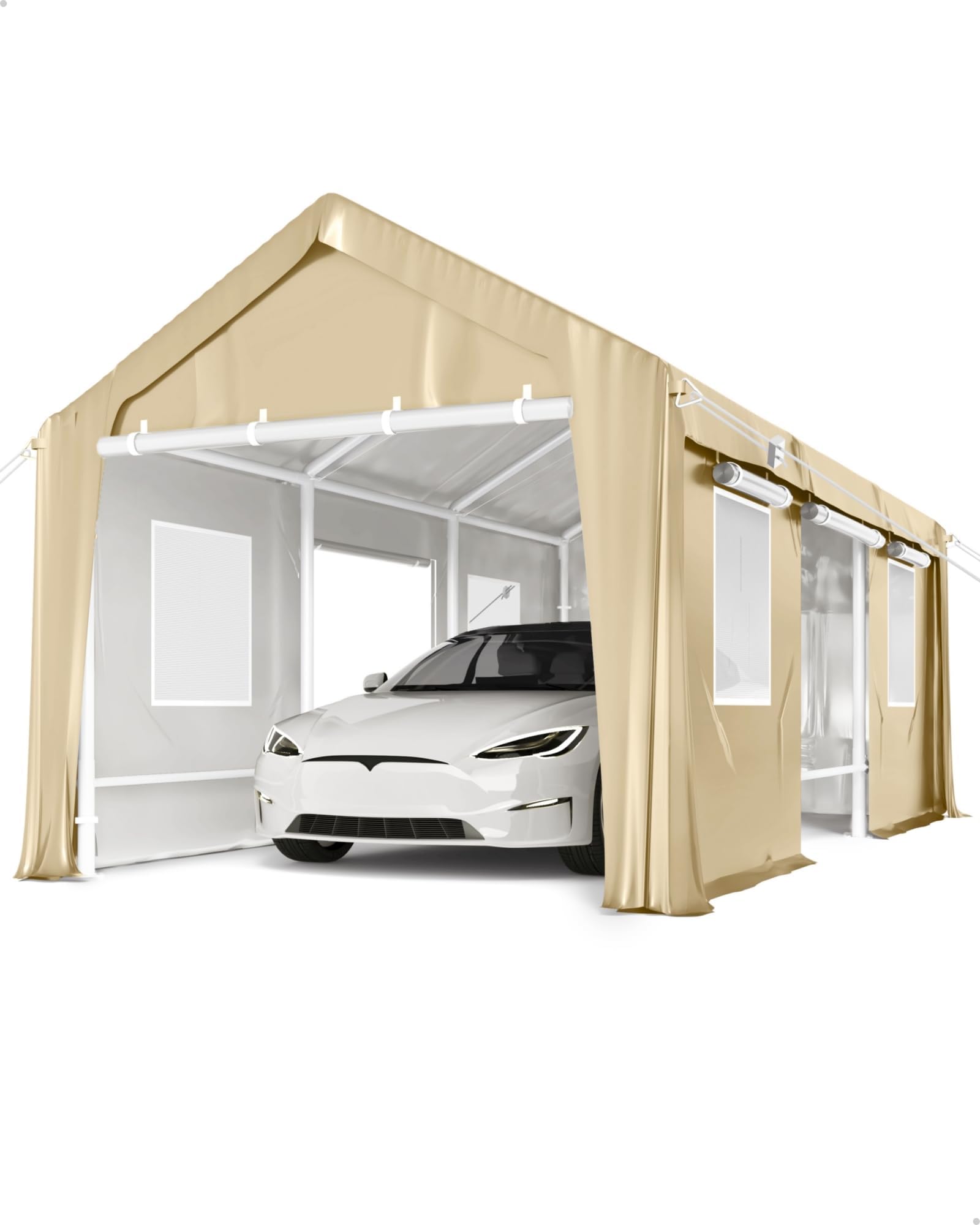 Amazon.com: CABIHOME 20x10x11Ft Heavy Duty Carport, Portable