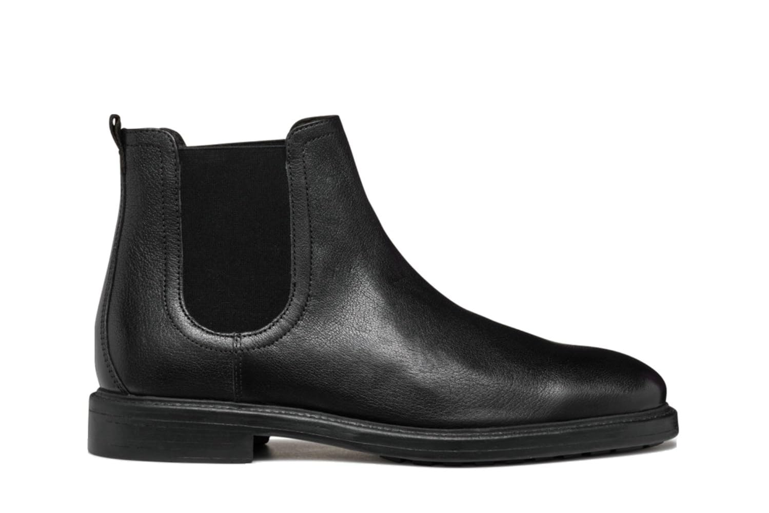 Geox Mens U Tiberio Ankle Boot, Black, 7 UK
