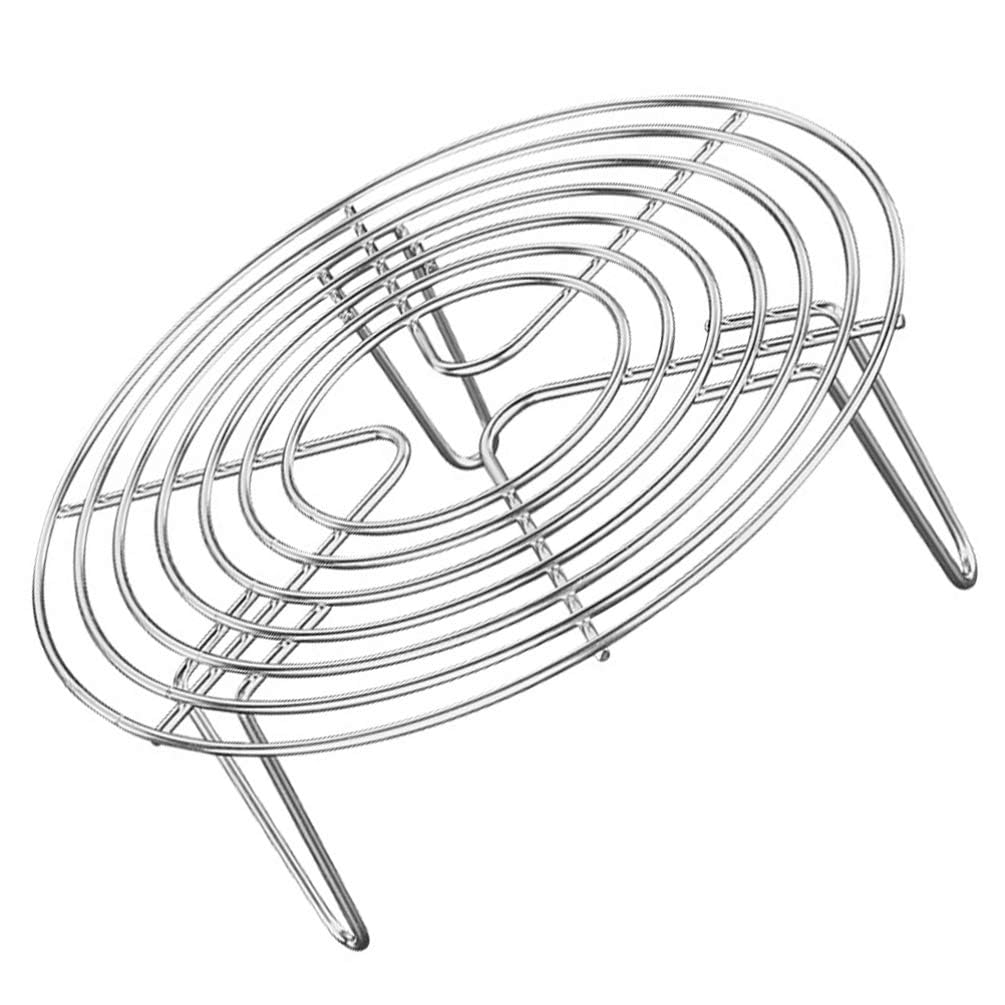 Steaming Rack,6 Inch Round Cooking Rack Stainless Steel Cooling Rack ...