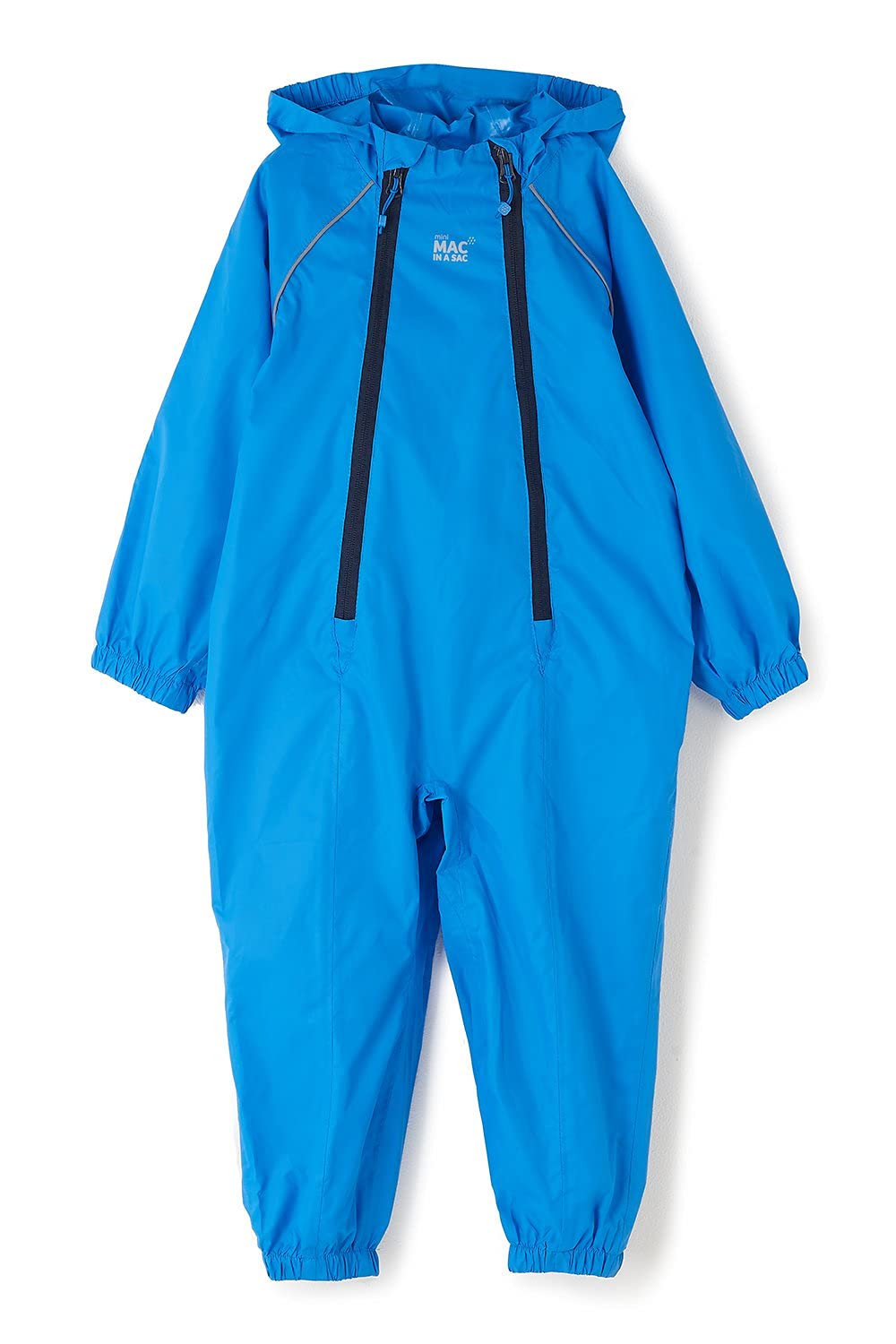 Mac in a Sac - Puddlesuit - Tuta antipioggia ripiegabile impermeabile tutto in uno per ragazzi e ragazze - Tuta antipioggia leggera e traspirante che si ripone nella sua borsa