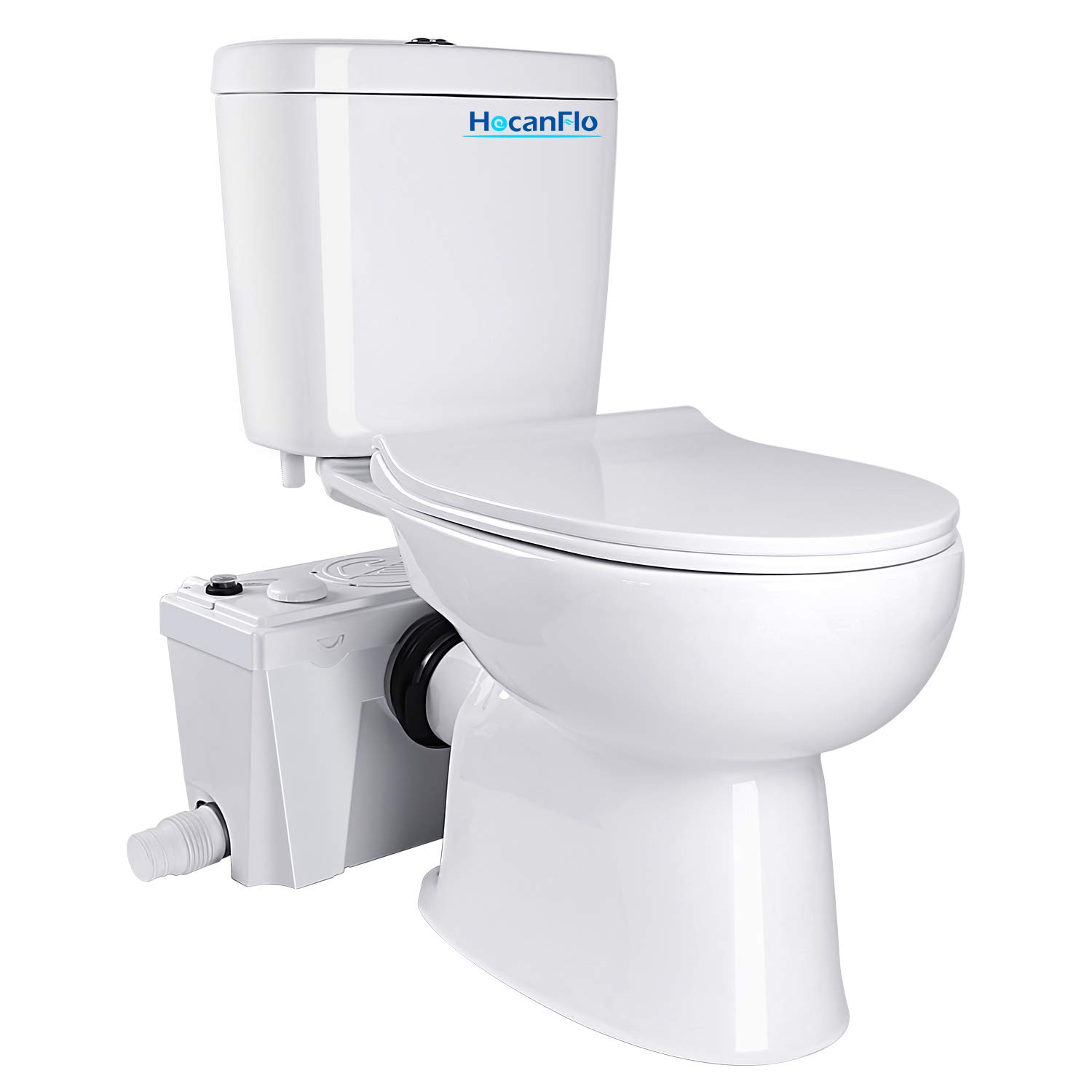 Buy TwoPiece Macerating Toilets Inclued 500 Watt Macerator Pump, Water