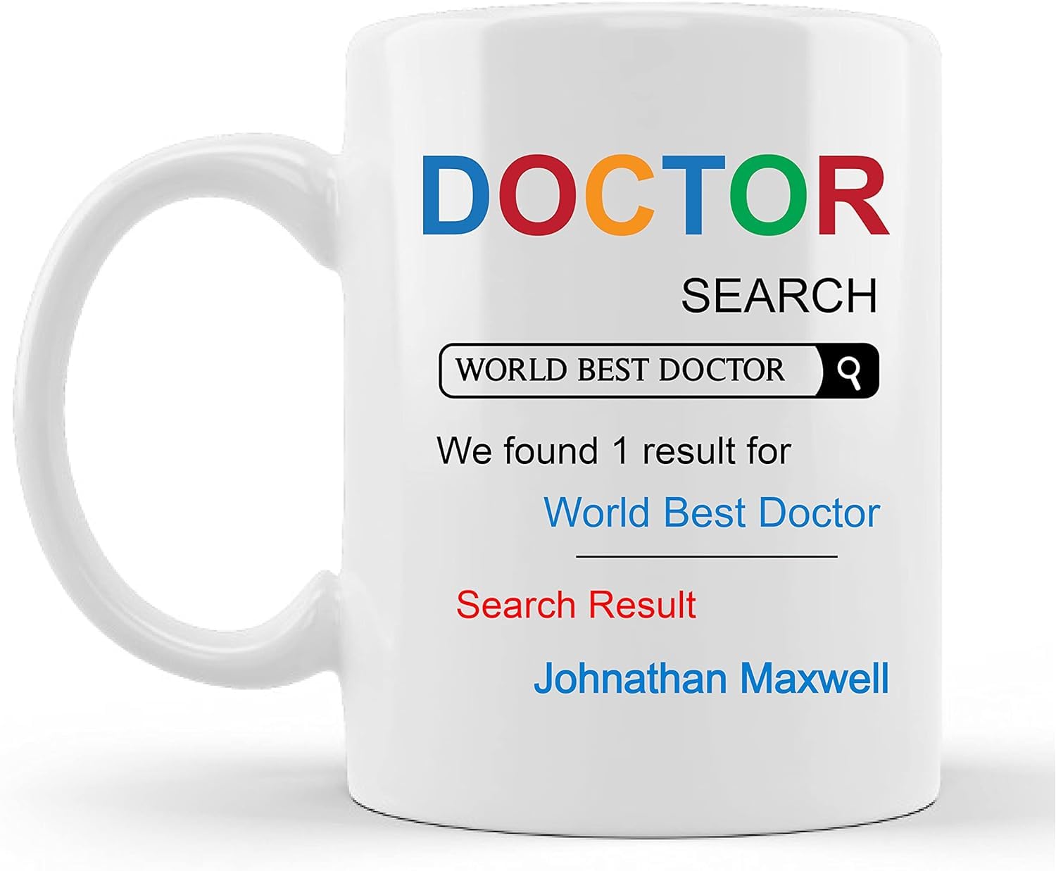 Doctor!! World best Doctor Printed White Coffee Mug | Ceramic Tea Mug | Mug for Gift | Birthday | Anniversary | Inspirational Motivational Quotes, 11Oz