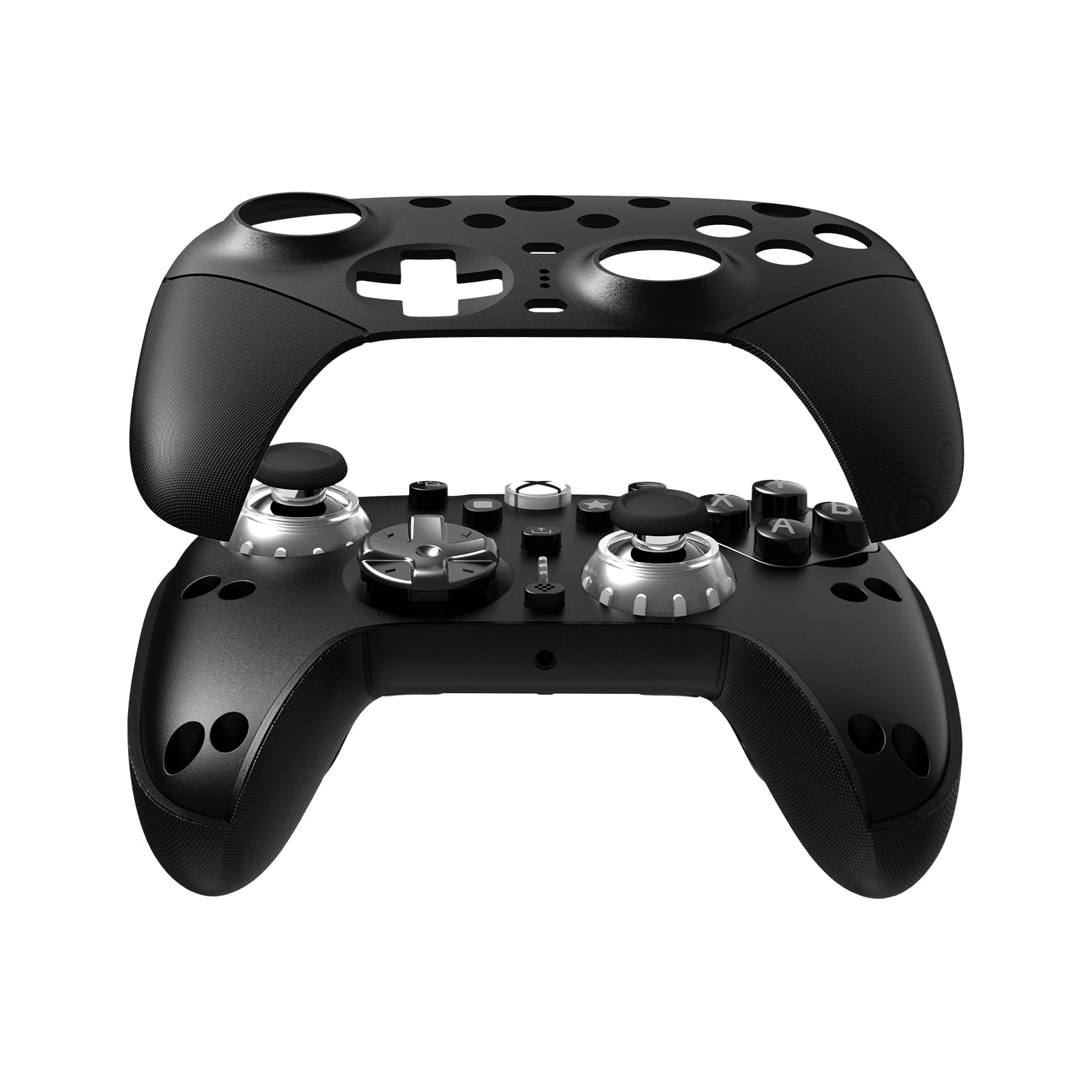 8BitDo Ultimate 3E Wireless Controller for Xbox Series X|S, Xbox One, PC, Android, Apple - 2.4G for Xbox & PC, Swappable Parts, TMR Joysticks, Hall Triggers with 2 Stops - Officially Licensed (Gray)