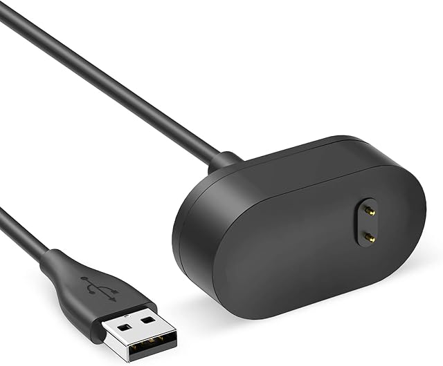 CAVN Charger Compatible with Fitbit Inspire HR/Inspire/Ace 2 (Not for Inspire 2/3), 3.3ft Replacement USB Charging Cable Adapter Portable Charger Charging Dock Charging Stand for Inspire