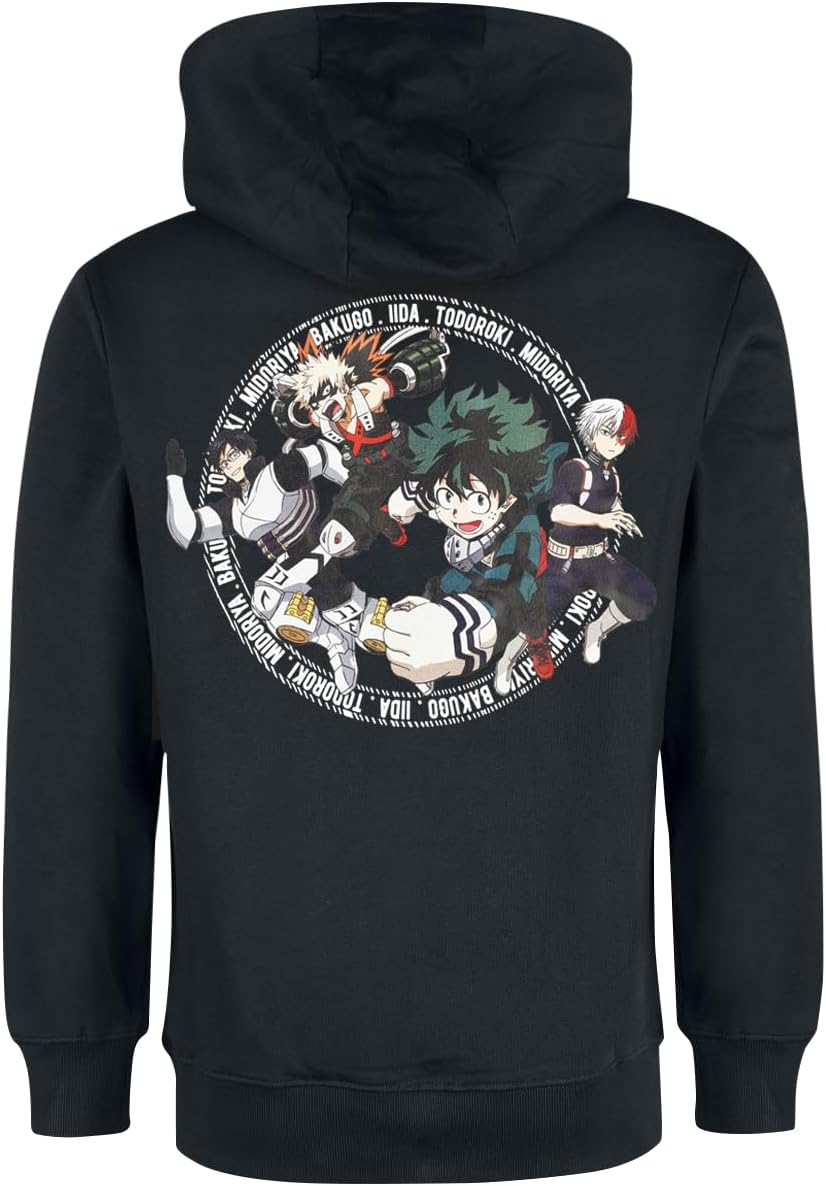 Pullover Hoodie Iida Hoodie My Hero Academia Izuku Midoriya Logo