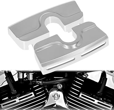 أغطية مسامير رأس شمعة الإشعال من الكروم مناسبة لـ Harley Twin Cam Touring Electra Glide Road King Street Glide Road Glide Softail Dyna Trike 19992017 Billet Aluminum