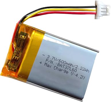 XINLANTECH 3.7v 600mAh Battery Replacement for Logitech G303, G705 Wireless Gaming Mouse / 533-000195 533-000209 Battery Upgrade