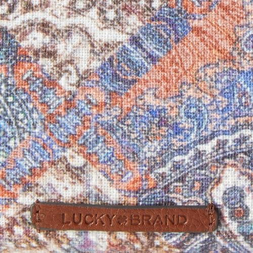 Lucky Brand Love Cotton Crossbody Wallet, Vintage Patch4