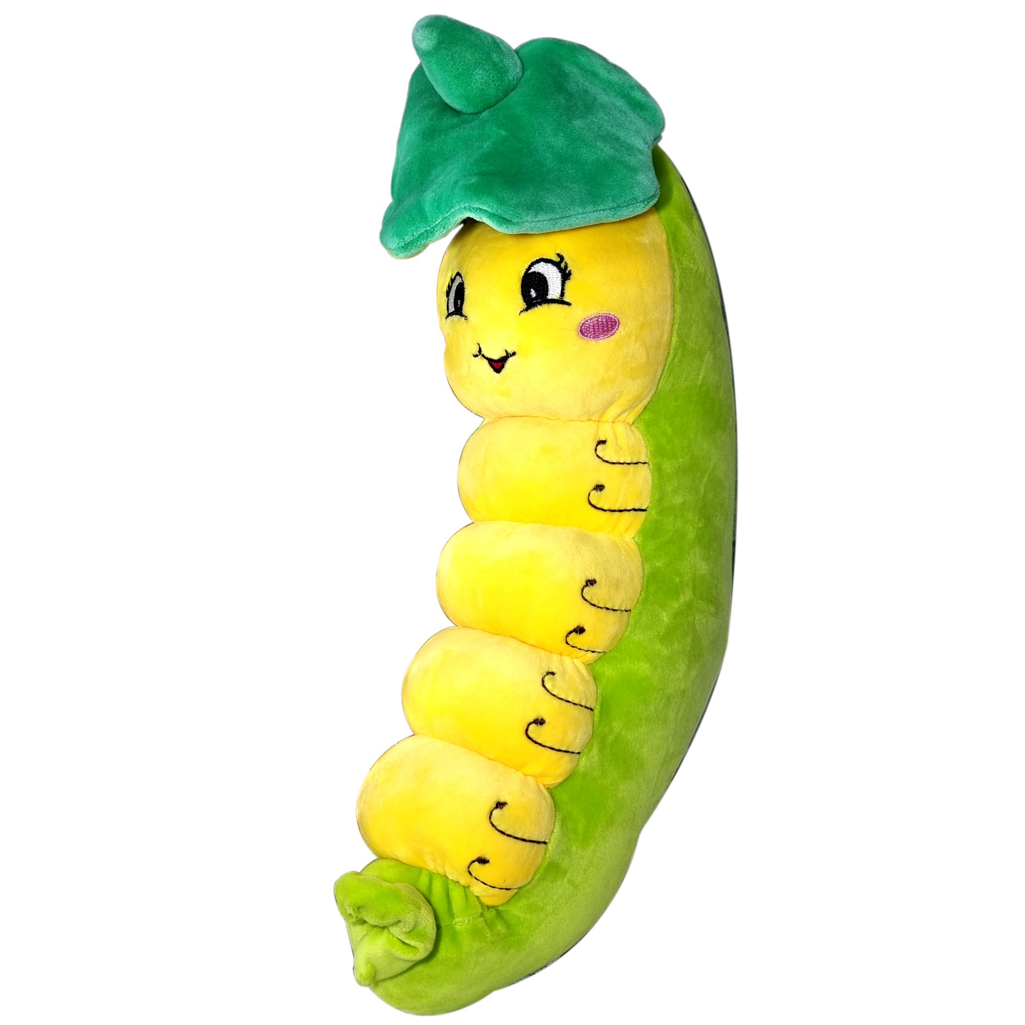 Super Soft Toy Peas Green and Yellow Multicolor Huggable Pillow Plush Animal Theme Toy 50Cm (B0CSDY4RVN) Amazon Price History, Amazon Price Tracker