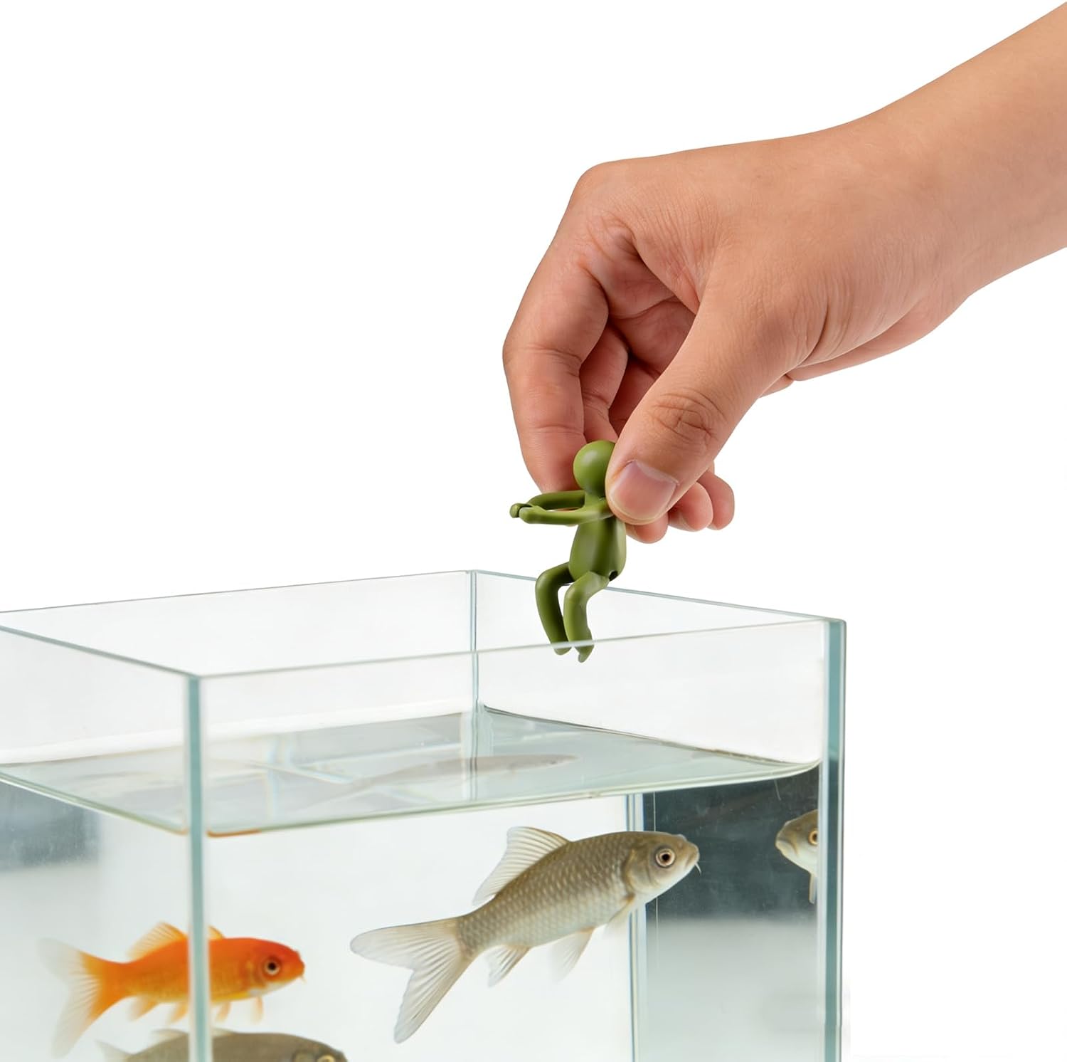 Aquarium Artificial Plastic Plants Decoration, Aquarium Decor Set, Goldfish Betta Fish Tank Decorations, 3 PCS Fish Tank Accessories, Artificial Aquarium Plants Holders, Tank Accessories Decor image 4