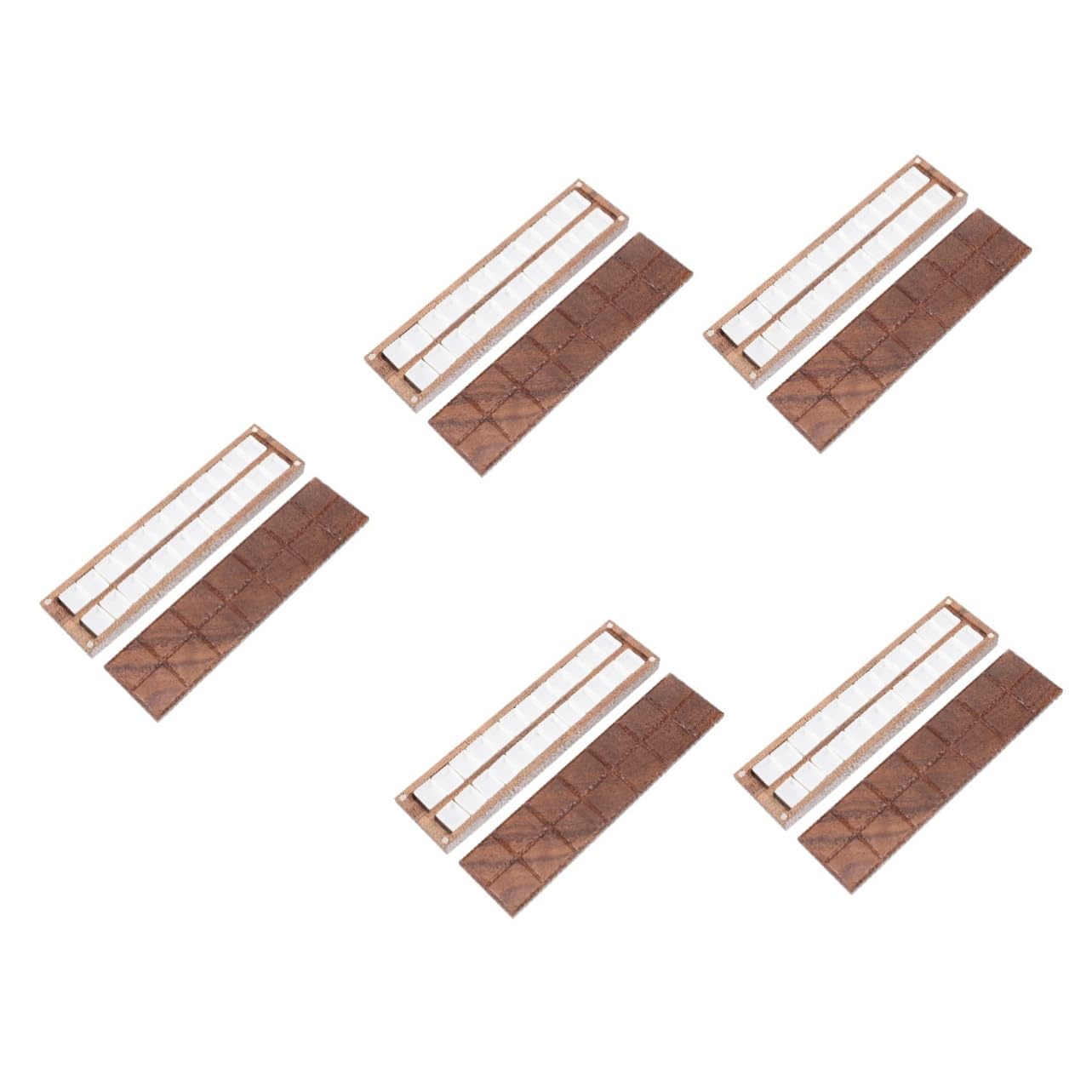 Operitacx 5pièces Boîte De Mélange De Couleurs pour Aquarelle De Pigments pour Artistes Pratique Et Légère Parfaite pour Transport Création Artistique
