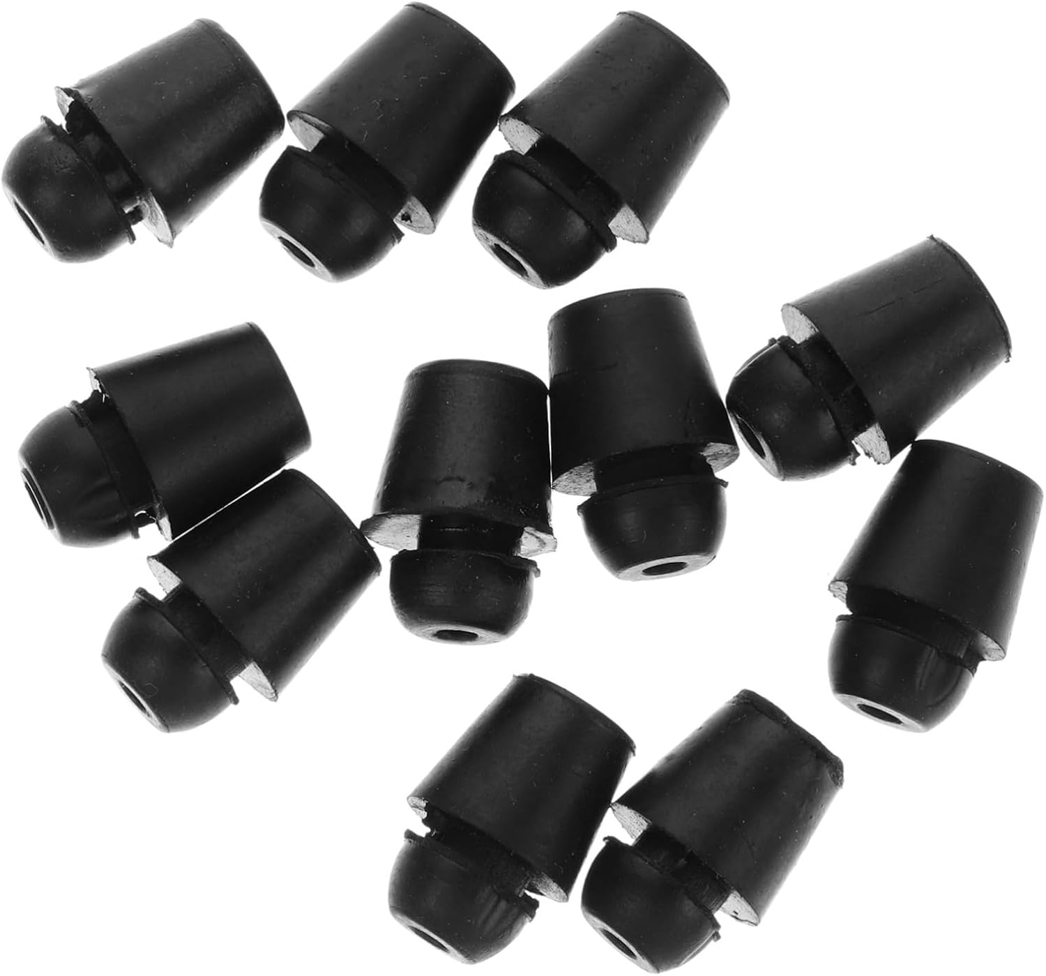 Gatuida 50pcs Rubber Bumper Pads Car Trailer Accessories Shock Absorber Damper Buffer