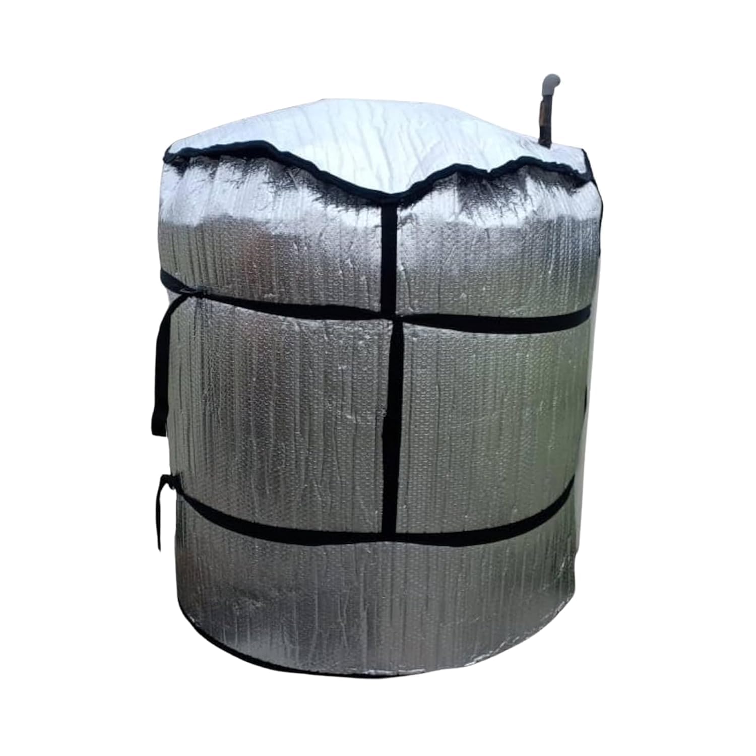 Drumstone (𝟏𝟓 𝐘𝐞𝐚𝐫𝐬 𝐖𝐚𝐫𝐫𝐚𝐧𝐭𝐲) 1000L Overhead Water Tank Cover Heat Proof UV Resistant Insulation Jacket for Rooftop Water Storage Tank Sun Protection Control All Weather Dustproof-image-45