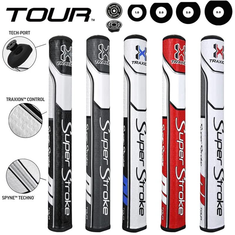 Champkey Poignée de putter de golf CT2 Profil de pistolet (pas, poignée