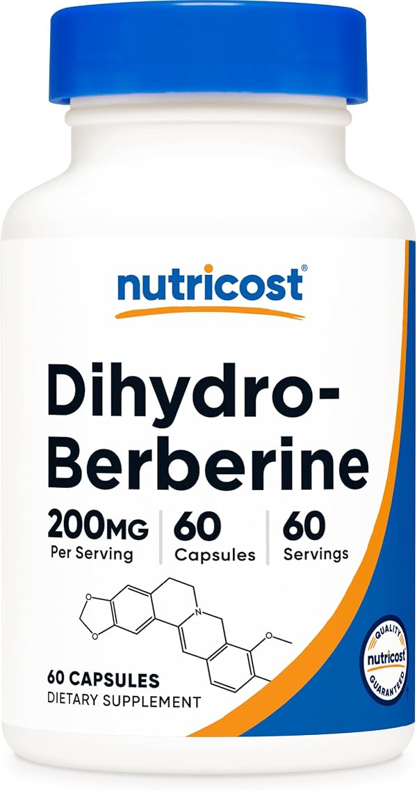 Nutricost Dihydroberberine Capsules (200mg, 60 Capsules)
