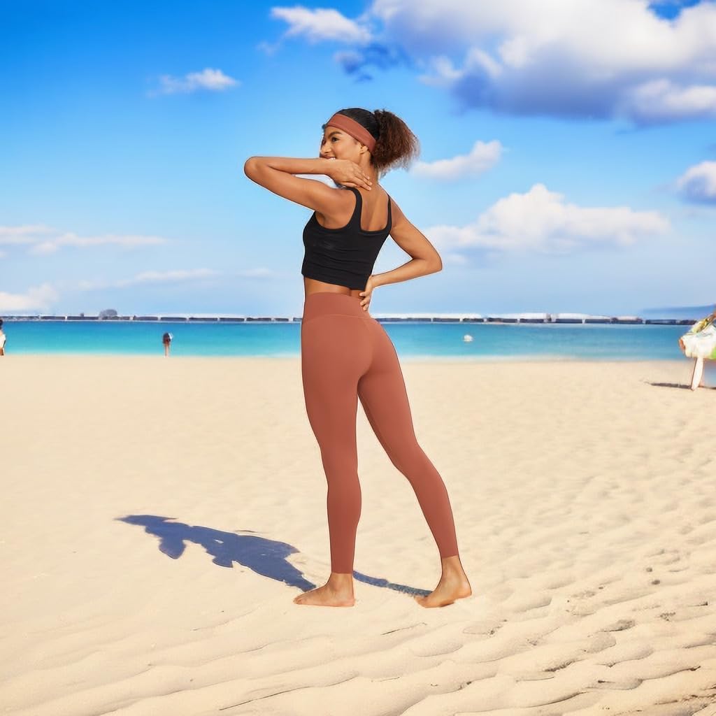 Yoga Leggings for Women with Pocket,High Waisted Workout Running Shaping Tummy Control Buttery Soft.