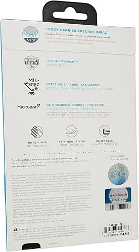 Miniatura 2 de Speck Presidio Exotech - Funda para Motorola Edge 5G UW (2021), color negro