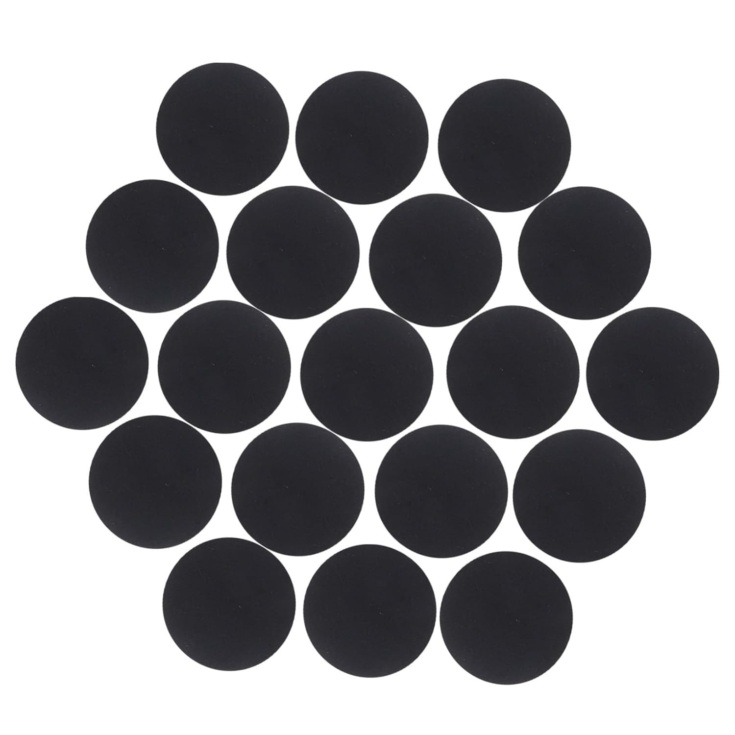 500pcs Self-Adhesive Felt Circles for Clothing Decorative Dot Stickers for Craft Projects and Festival Apparel