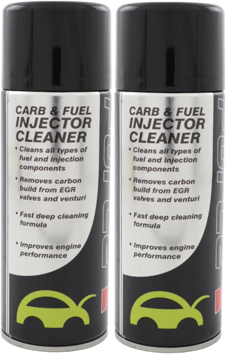 (PACK OF 2) 400ml Carb & Fuel Injector Cleaner Carburettor Carbon