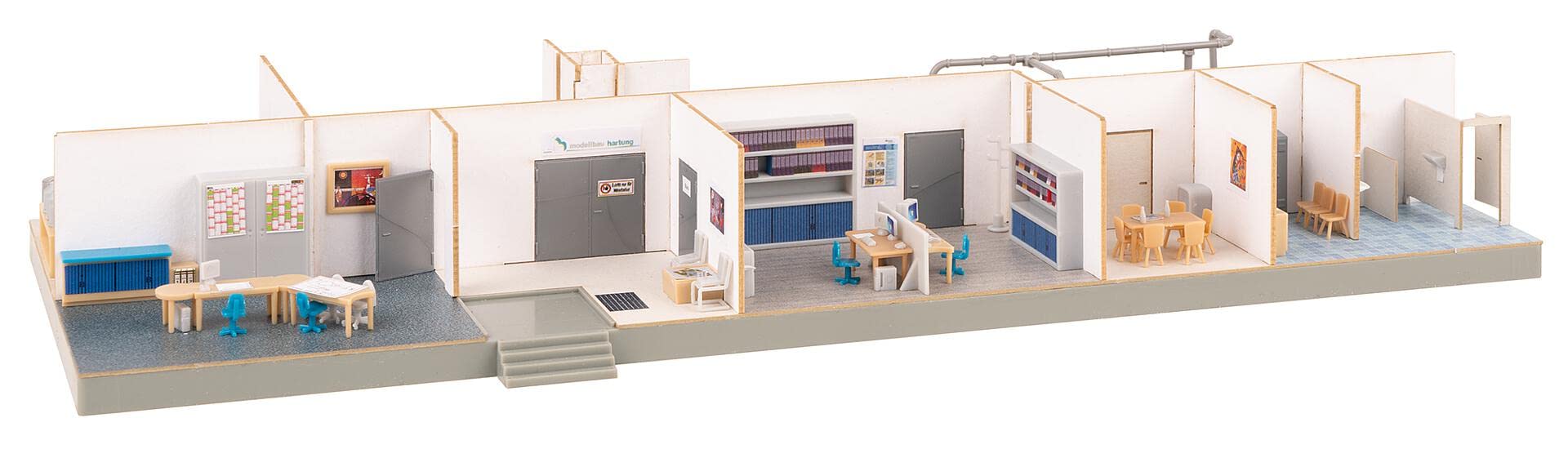 Faller FA130168 Atelier avec aménagement intérieur Kit de modélisme, différents