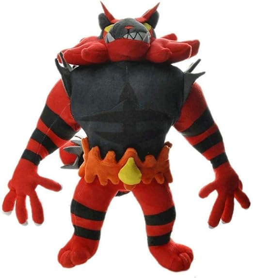 Amazon Co Jp 36cmガオガエンぬいぐるみニャビーエボリューションエディション人形アニメポケモンぬいぐるみ漫画人形ピローバー おもちゃ