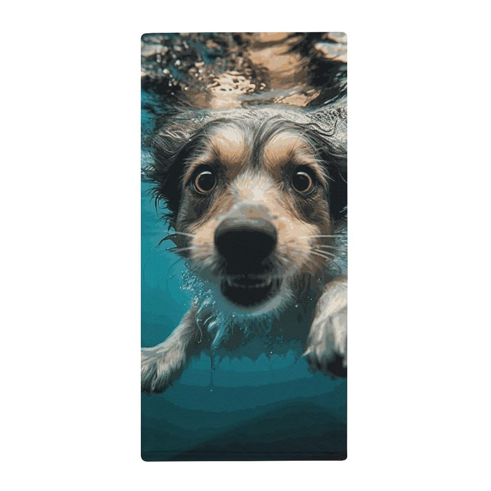 Serviette pour chien à séchage rapide ultra absorbante pour le yoga