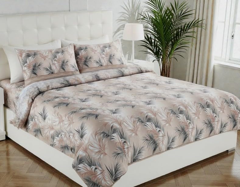 Parure de lit en flanelle douce en pur coton peigné italien L'Emporio Casa