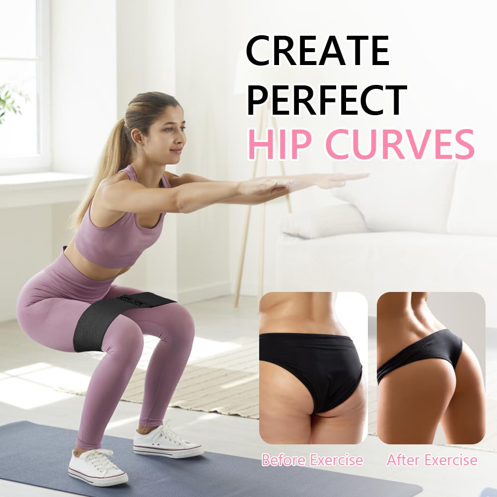 Flintronic Elastici Fitness, Bande Elastiche Fitness, Bande di Resistenza Fitness con 3 Livelli di Resistenza, Fasce Elastiche Fitness, Bande Elastiche Fitness per Crossfit, Yoga, Pilates