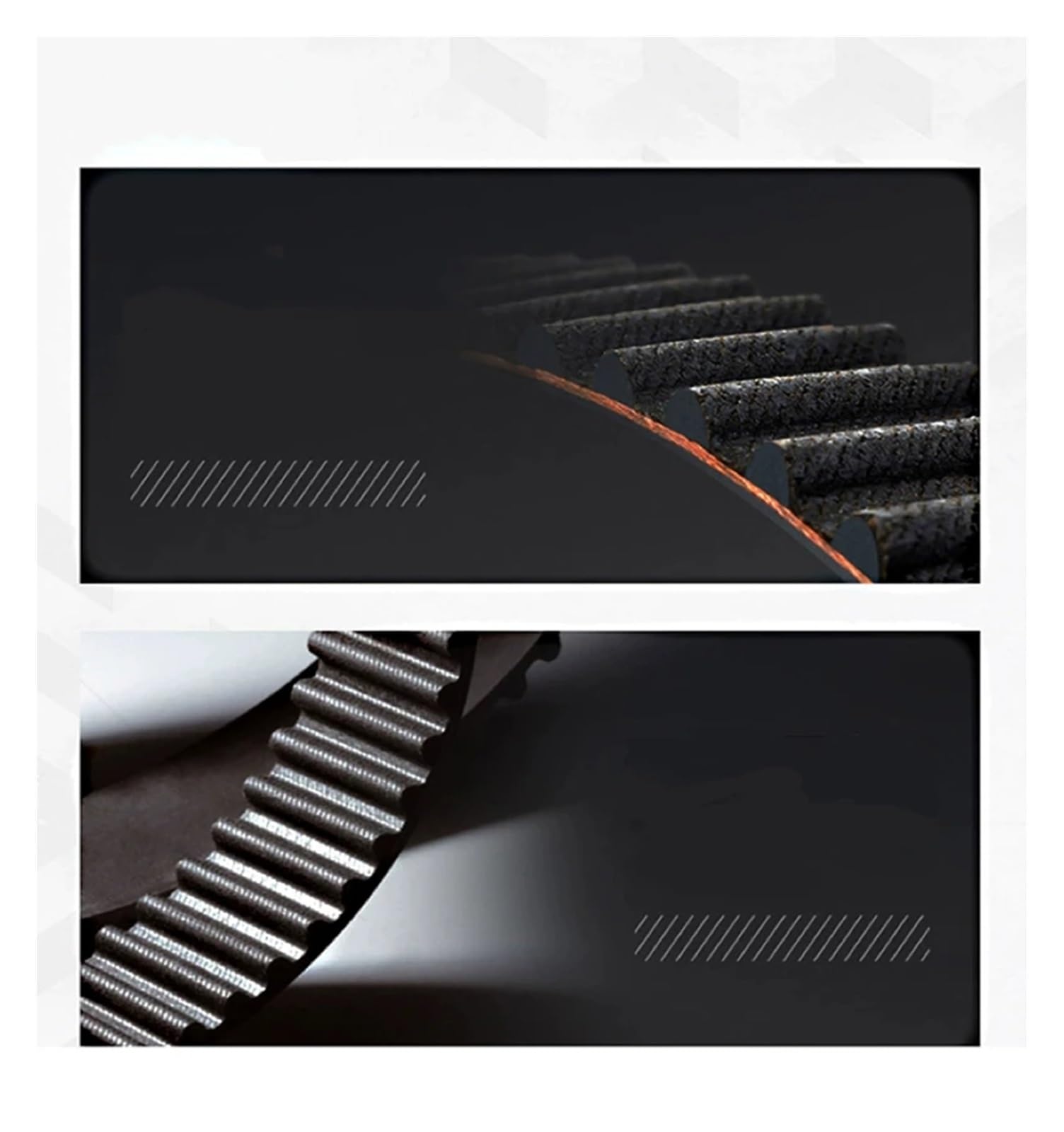 Correas trapezoidales HTD 600-5M 615-5M 625-5M 635-5M 670-5M Máquina de herramientas Impresora 3d Motor para lijadora Generador Correa dentada transmisión(50mm,HTD 600-5M)