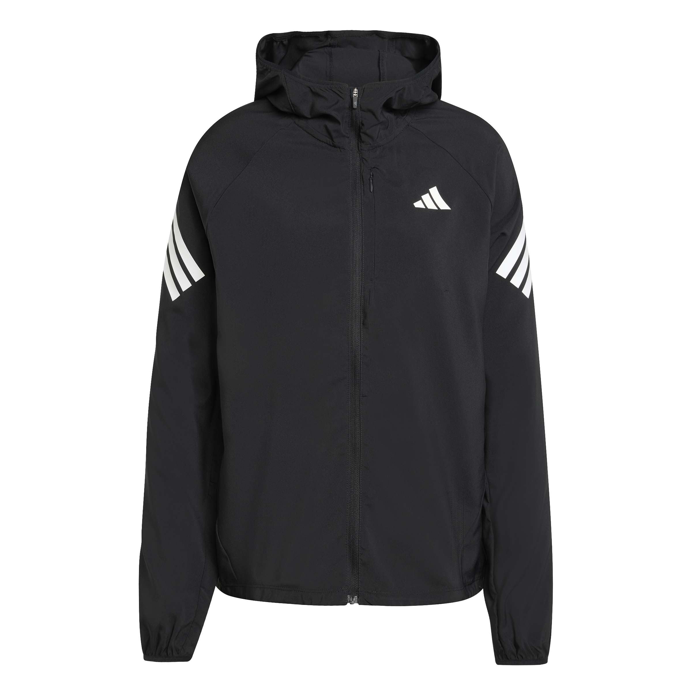 adidas Women's Adi365 Running Iconic Hooded Coat, black, XL