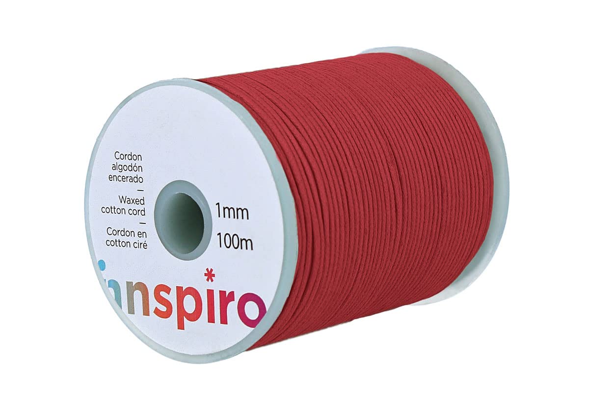 Cotton cord Waxed Fine Fuchsia 3 mm. 50 m.