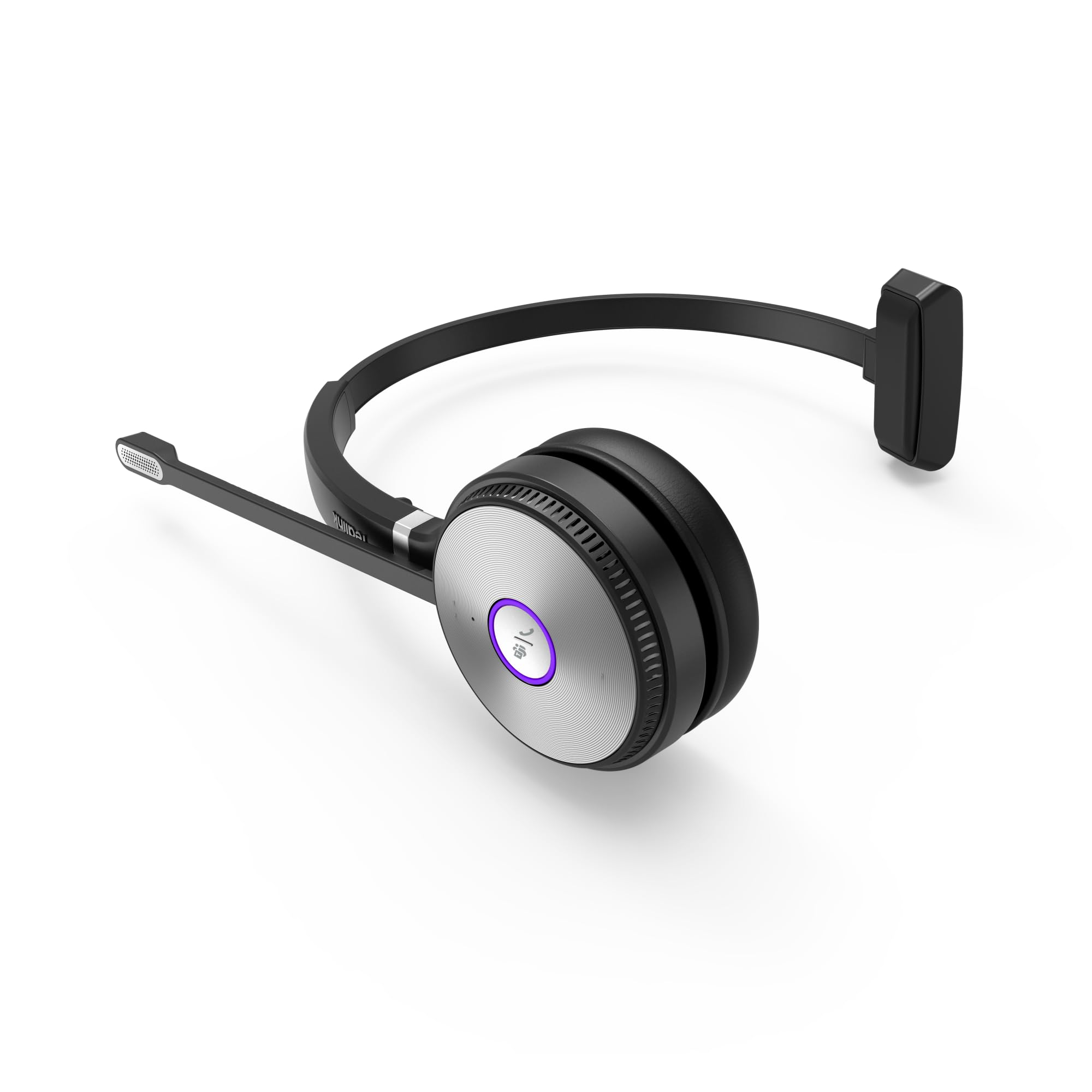 Yealink WH62 Mono DECT Wireless Headset Teams, schwarz