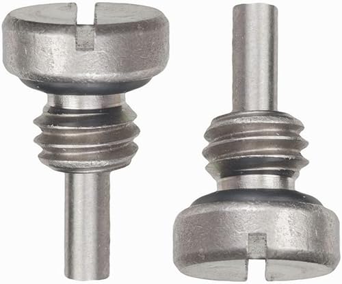 Tapón de drenaje original de fábrica OEM y tapón de ventilación con juntas tóricas compatibles con Volvo Penta Outdrive Gearoil Marine Duo Set SX-M,