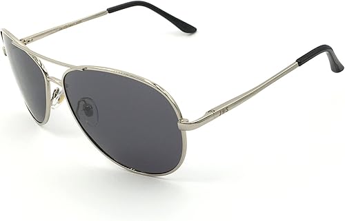 J+S Gafas de sol aviador clásicas estilo militar premium, polarizadas, protección UV 100% para hombres y mujeres