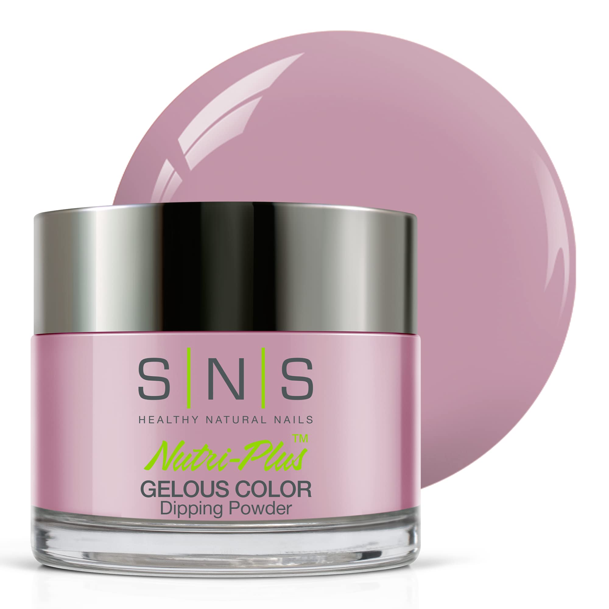 SNS Nail Dip Powder, Gelous Color Dipping Powder - Lilac Roller (Purple/Lavender, Cream) - Long-Lasting Dip Nail Color Lasts up to 14 days - Low-Odor