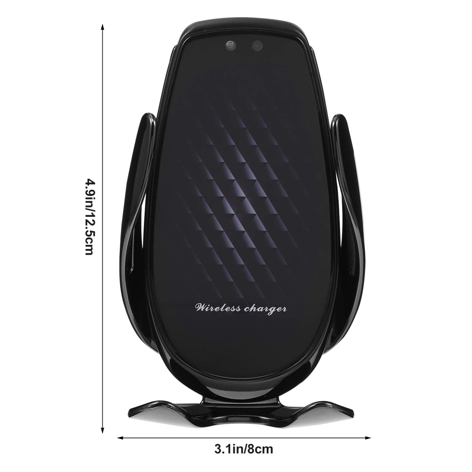 VICASKY 1 Juego Soporte para Teléfono Móvil Soporte para Teléfono De Coche Soporte para Celular para Auto Estanteria Trastero Aleación De Aluminio Bandeja De Almacenamiento Inducción
