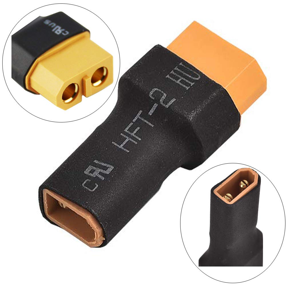Set 4 Coppie Di Adattatori XT30 Maschio/femmina A XT60 Maschio/femmina, Per Batterie RC E Modelli, Conversione Reciproca, Leggeri E Compatti