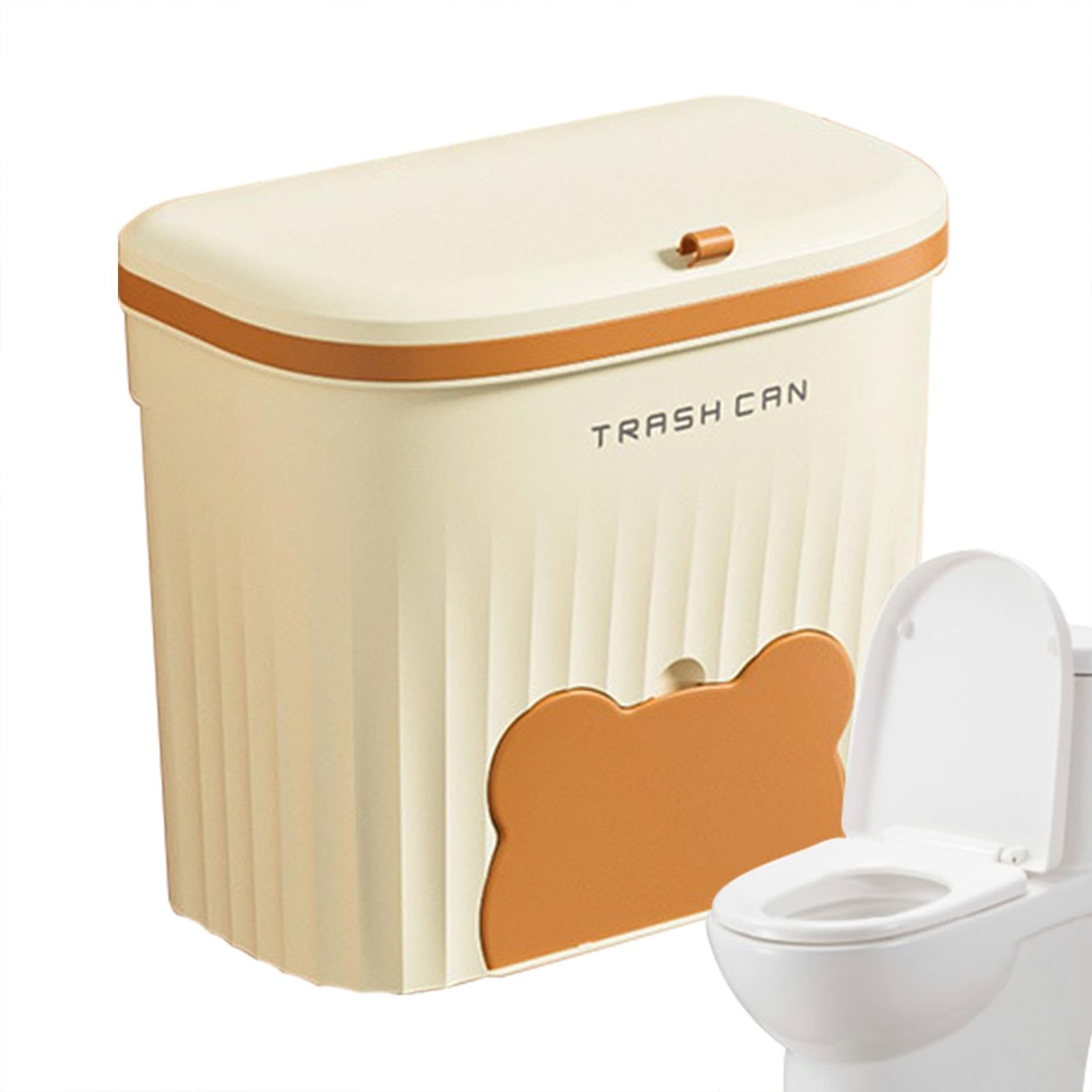 Poubelle pour cuisine, porte d'armoire, poubelle avec couvercle