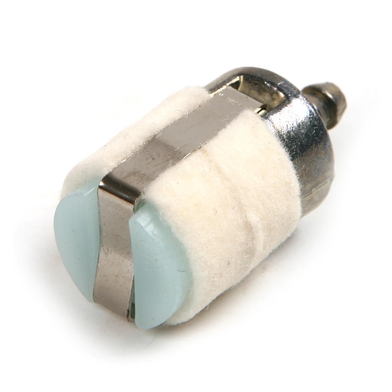 Filtro de combustible de lana para desbrozadora, motosierra y barrena de motor, 50 piezas