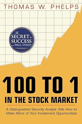 100 to 1 in the Stock Market: A Distinguished Security Analyst Tells How to Make More of Your Investment Opportunities-Wow! eBook