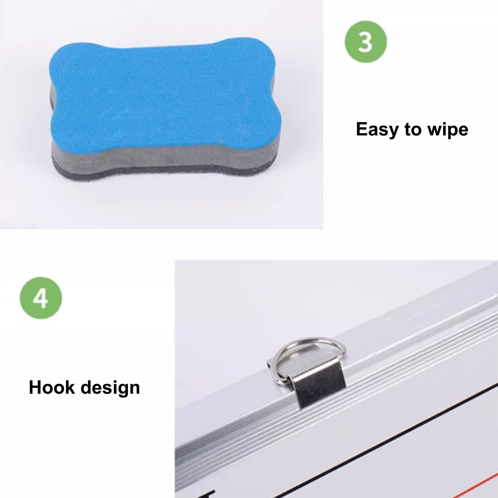 Lavagna Tattica per Hockey Su Ghiaccio, Lavagna Magnetica per Allenatori | Materiale Resistente, Design Appendibile, per Allenamento e Insegnamento