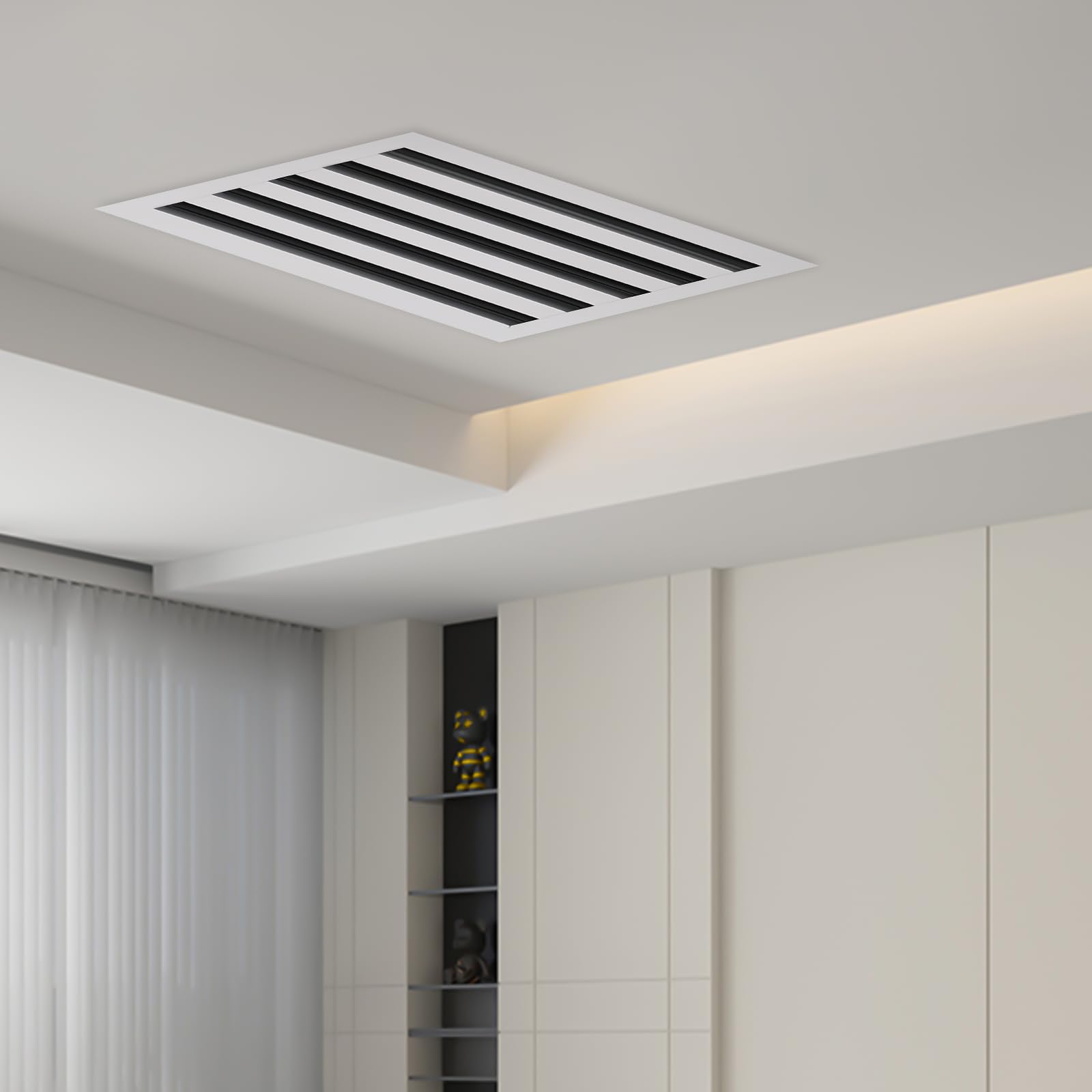 Flush Mount Linear Air Diffusers 36