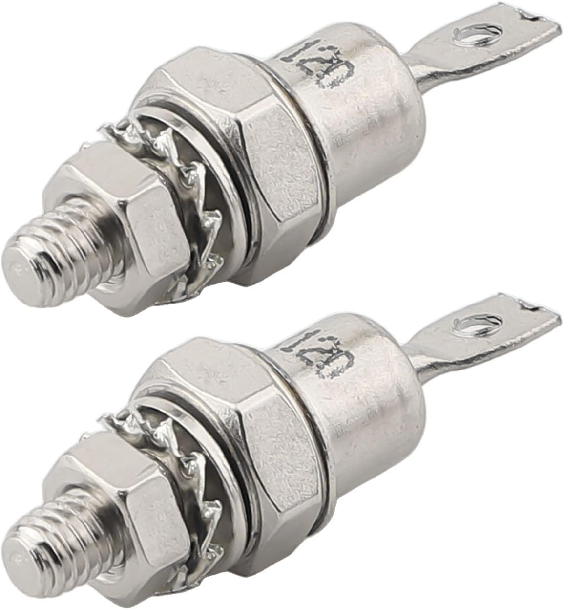 Stud Mount Diode Rectifier 85A/40A/25A 1200V High Current Metal Case Rectifier with Positive Cathode and Negative Anode for Battery Charging, Power Supplies, Welding Machines,(25HFR120)