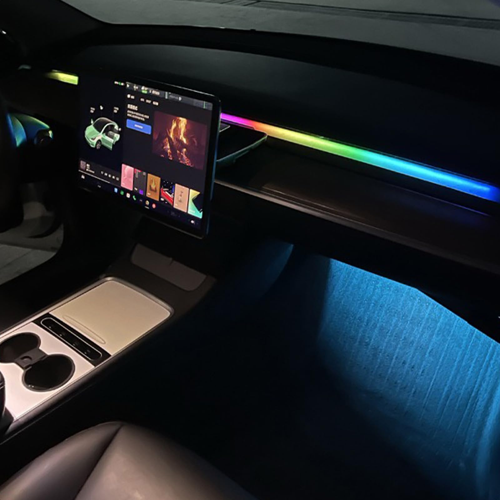 Photo 1 of RYE LED Ambient Lighting Kit for Tesla Model 3/Y