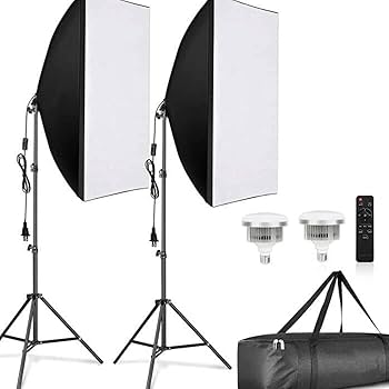 Amazon | ソフトボックス 写真撮影照明キット 撮影ボックス 50×70cm