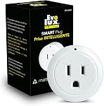 Smart Plug - Prise Intelligent: Compatible with Matter Smart Home Devices or Alexa + Google Assistant + Apple Homepod