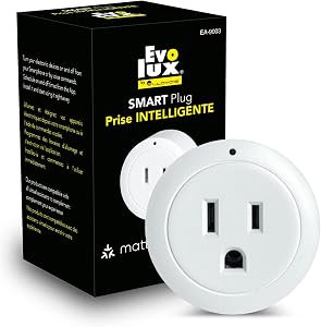 Smart Plug - Prise Intelligent: Compatible with Matter Smart Home Devices or Alexa + Google Assistant + Apple Homepod